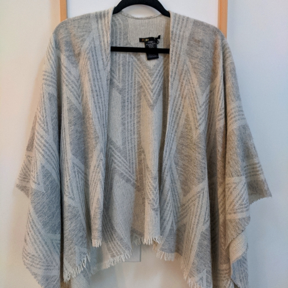 Fall ready poncho